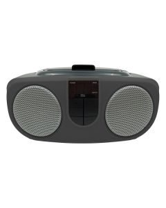PROSCAN(R) PRCD243M-BLACK PORT AM/FM CD BOOM BX BLK